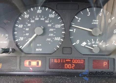 2002 BMW 325Ci from USA, damaged, VIN WBABS33472PG87510